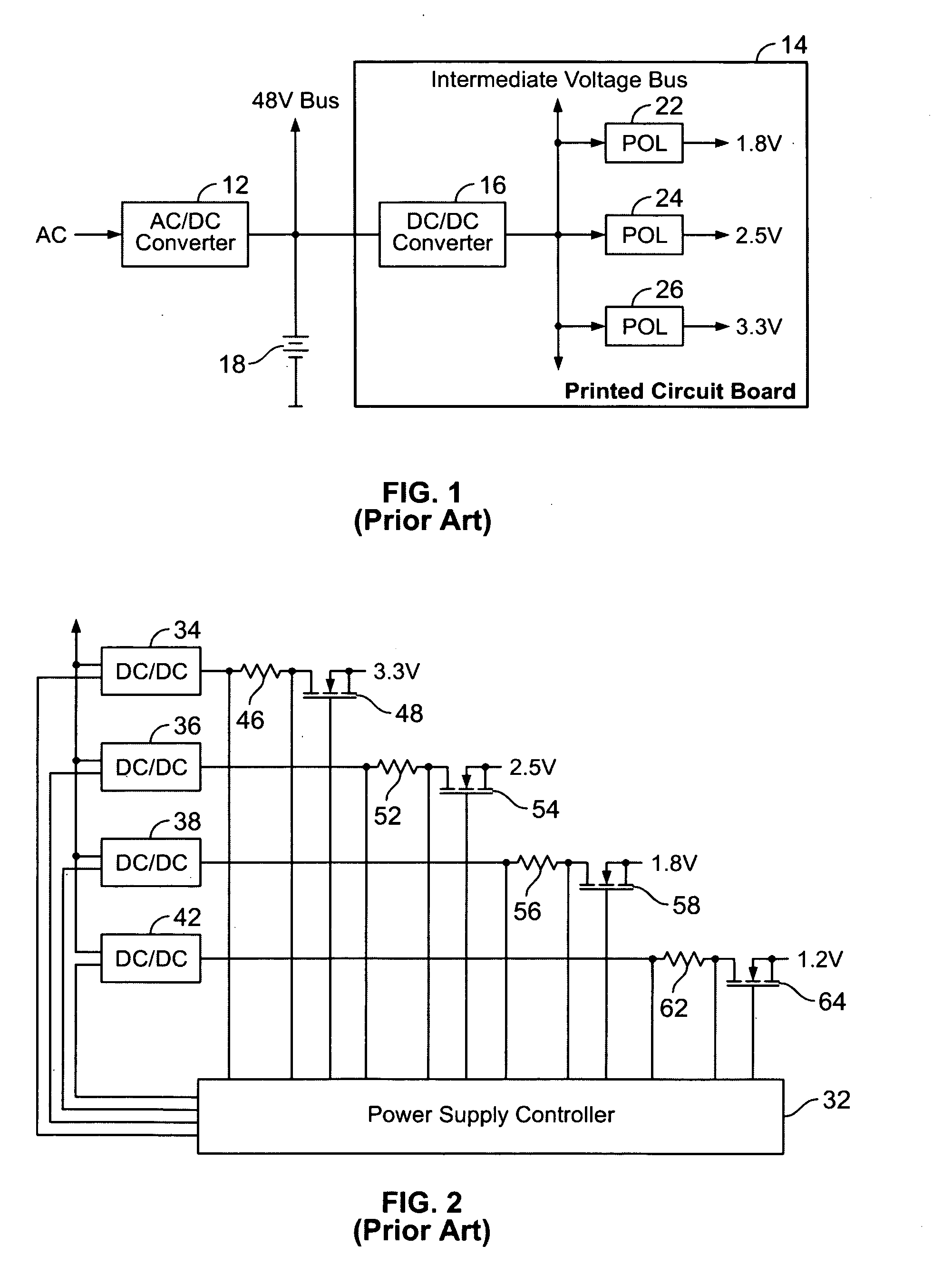 Method and system for controlling and monitoring an array of point-of-load regulators