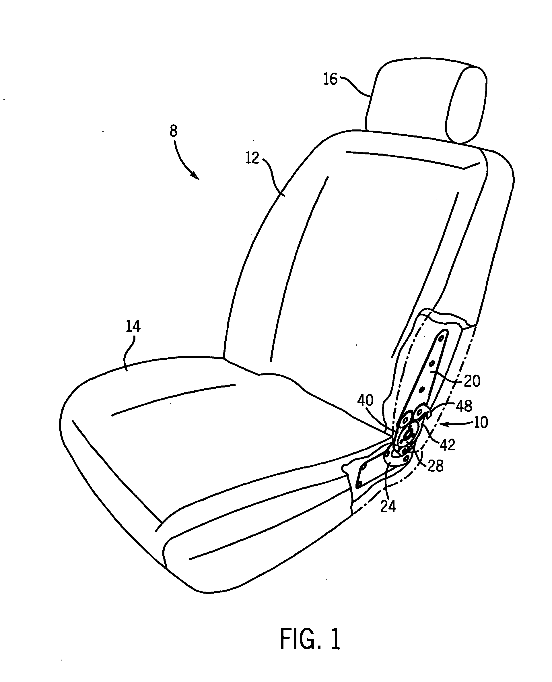 Recliner mechanism