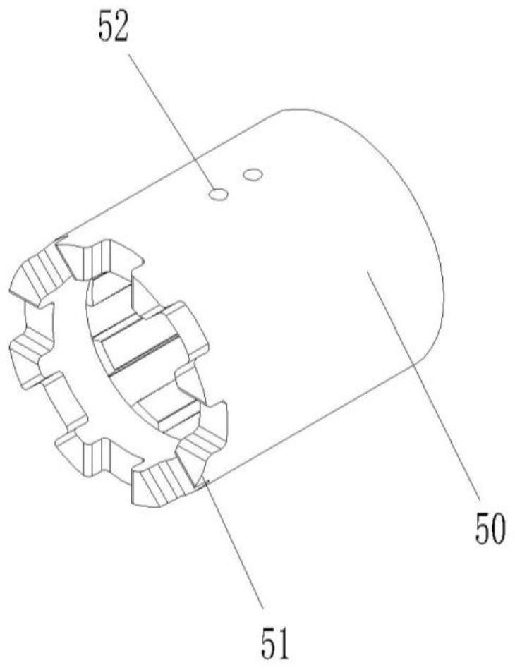 Self-locking drill rod capable of rotating forwards and backwards