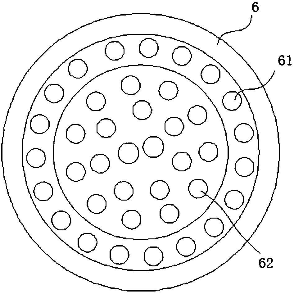 Layering type solid-liquid extracting device