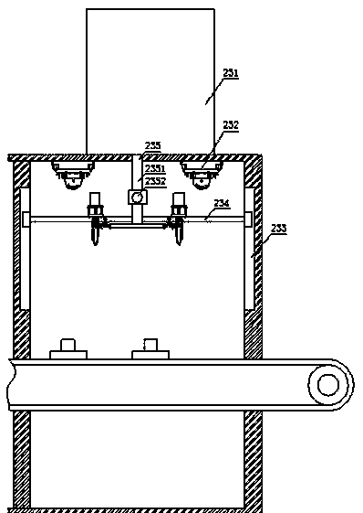 Filling machine for heparin sodium cream