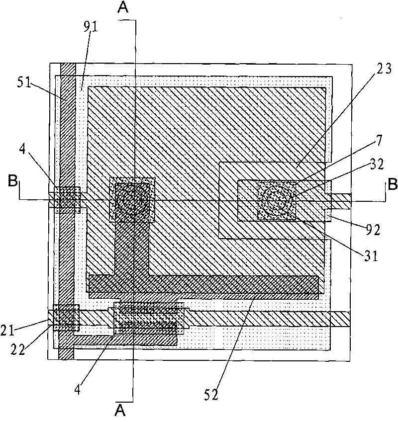 Thin film transistor for electrowetting display device and manufacturing method thereof