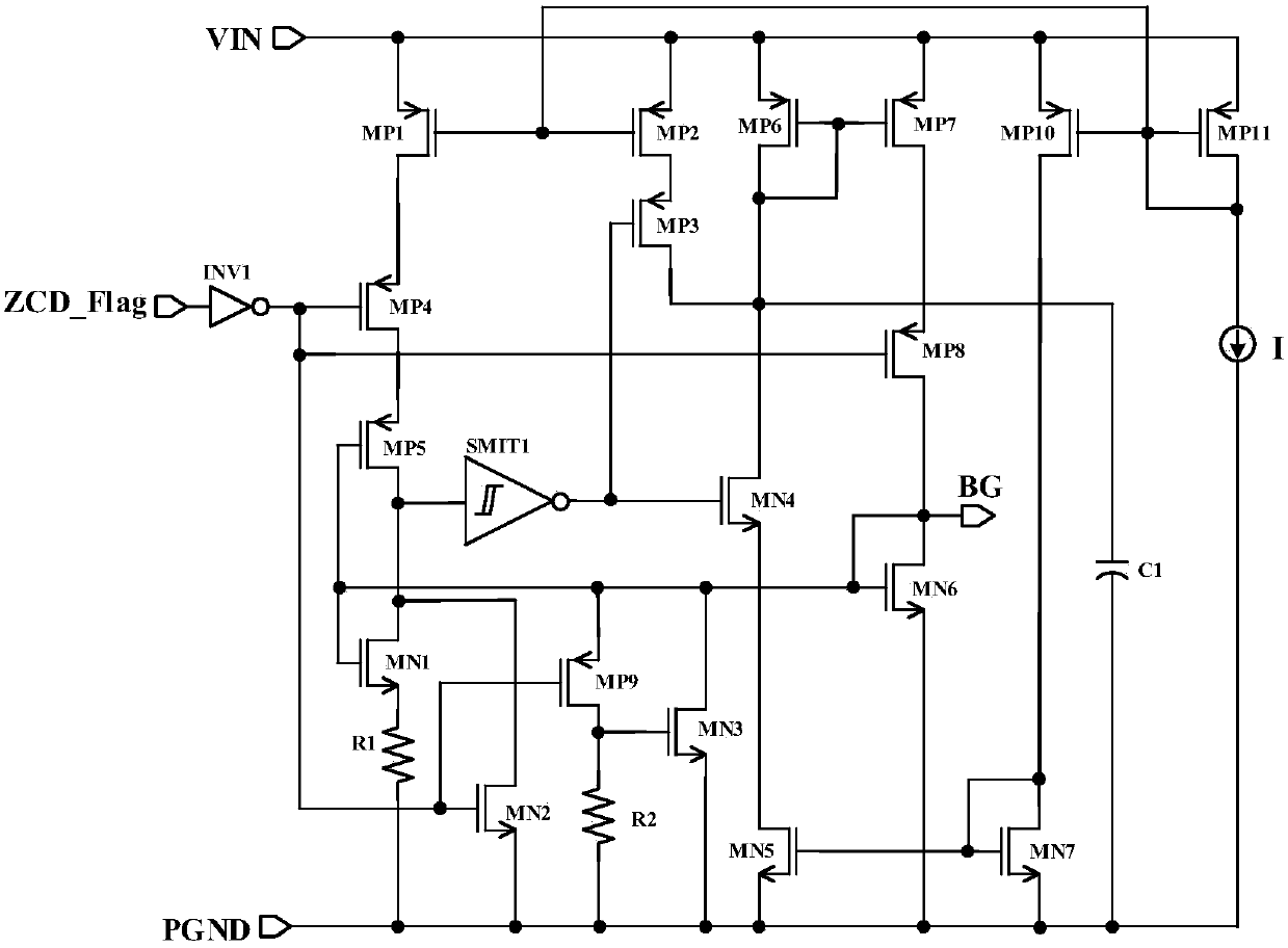 An anti-ringing circuit