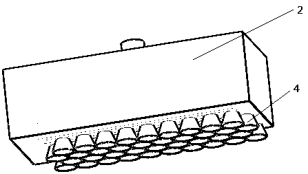 Profiling air suction cutting type saffron thread harvesting device