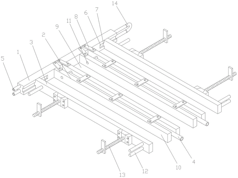 A multi-drop mold for forming crystal glass