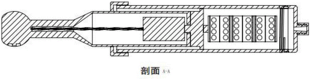Integrated bone cement electric stirring and propelling plant and application thereof