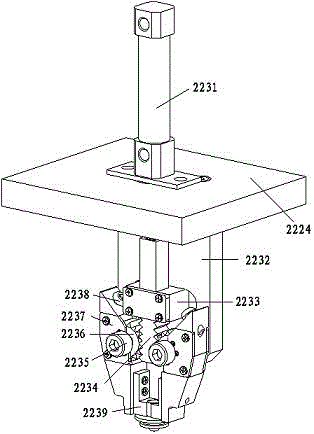 Top-plug loading manipulator of solenoid valve membrane assembling machine