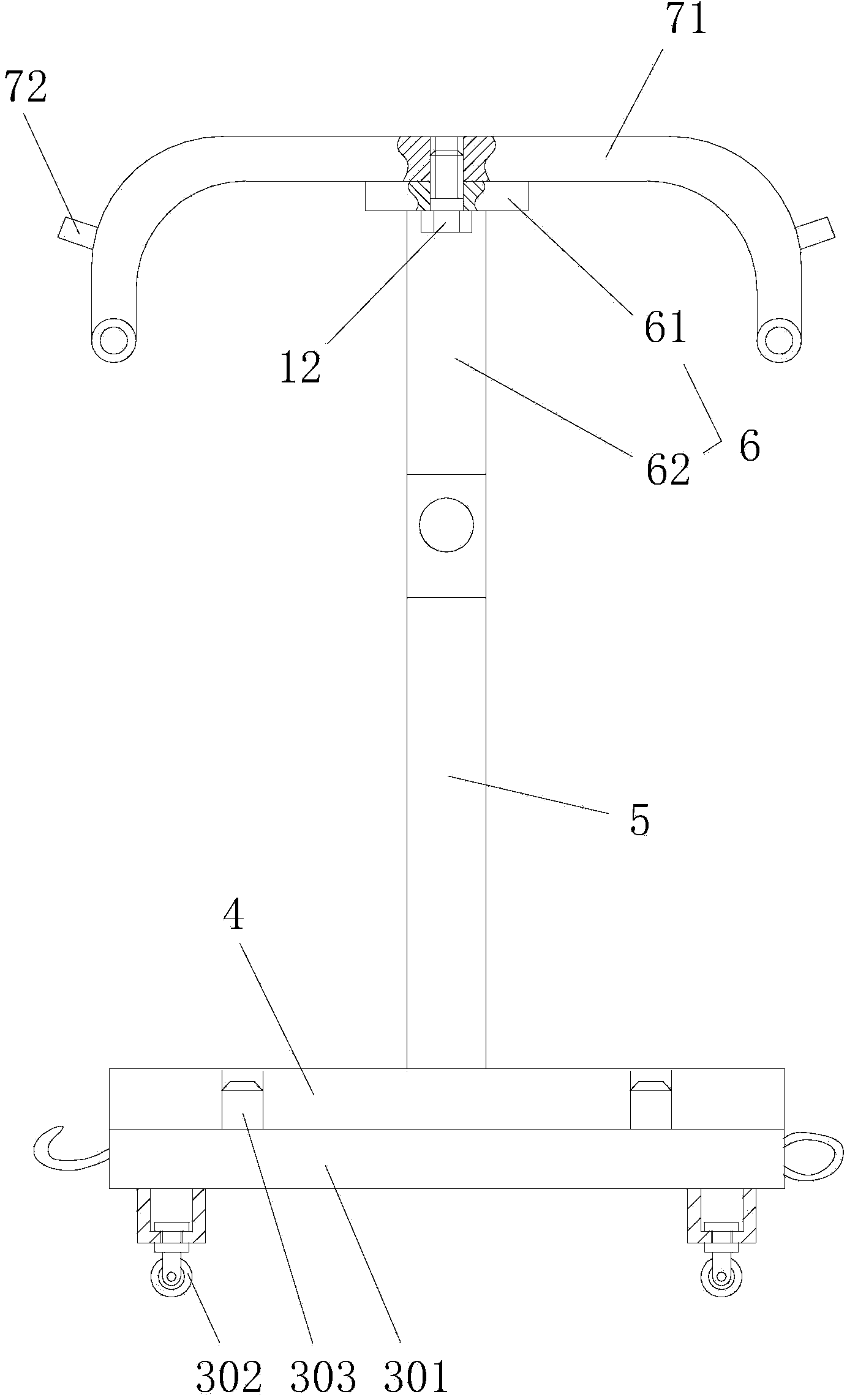 Automobile bumper spraying assembly line with adjustable spraying direction