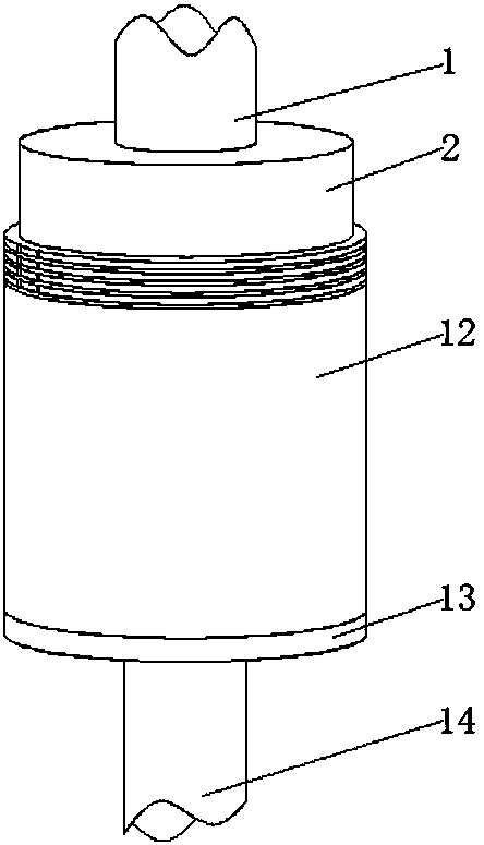 Filter device used for exhaust gas treatment