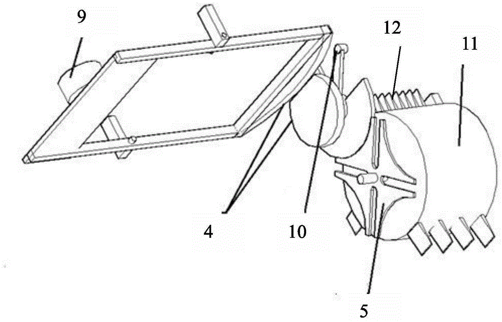 An automatic knife changing device for a food cutting machine