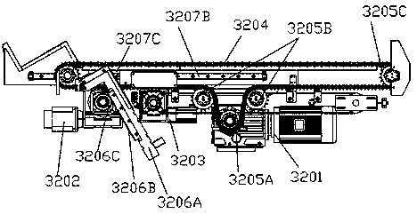 A pipe automatic feeding device