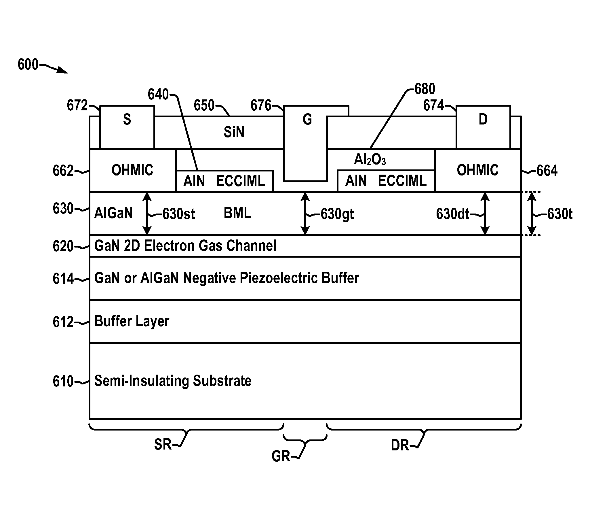 Transistor with enhanced channel charge inducing material layer and threshold voltage control