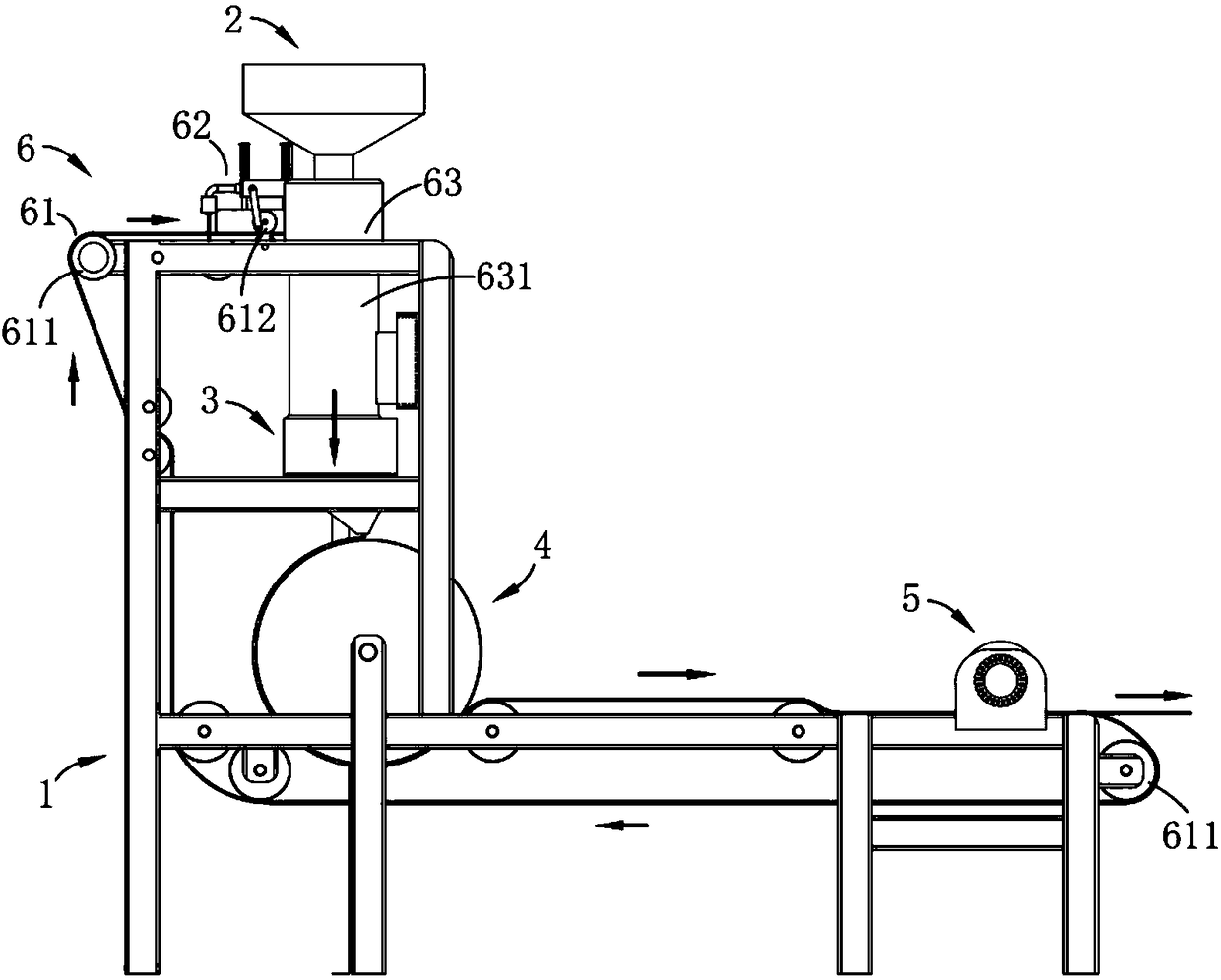 Casting production mechanism and casting manufacturing method for degradable express waybill labeling paper