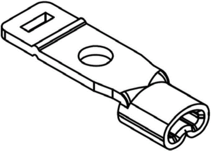 Lock soldering terminal and method for connecting PCB with cable