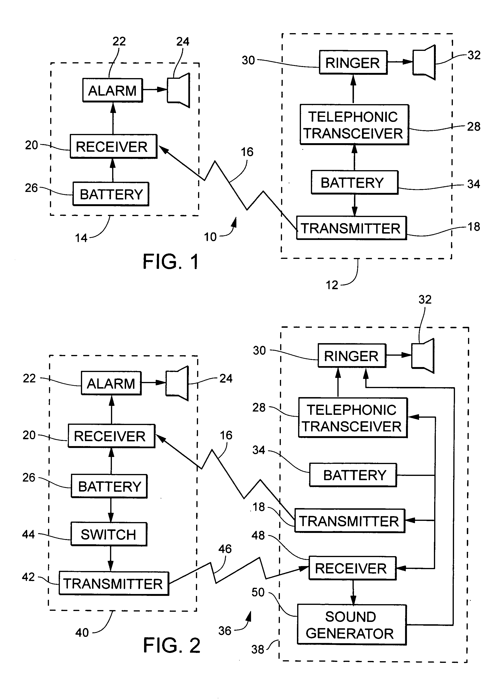 Apparatus and method for preventing loss of a mobile telephone and for locating a lost mobile telephone