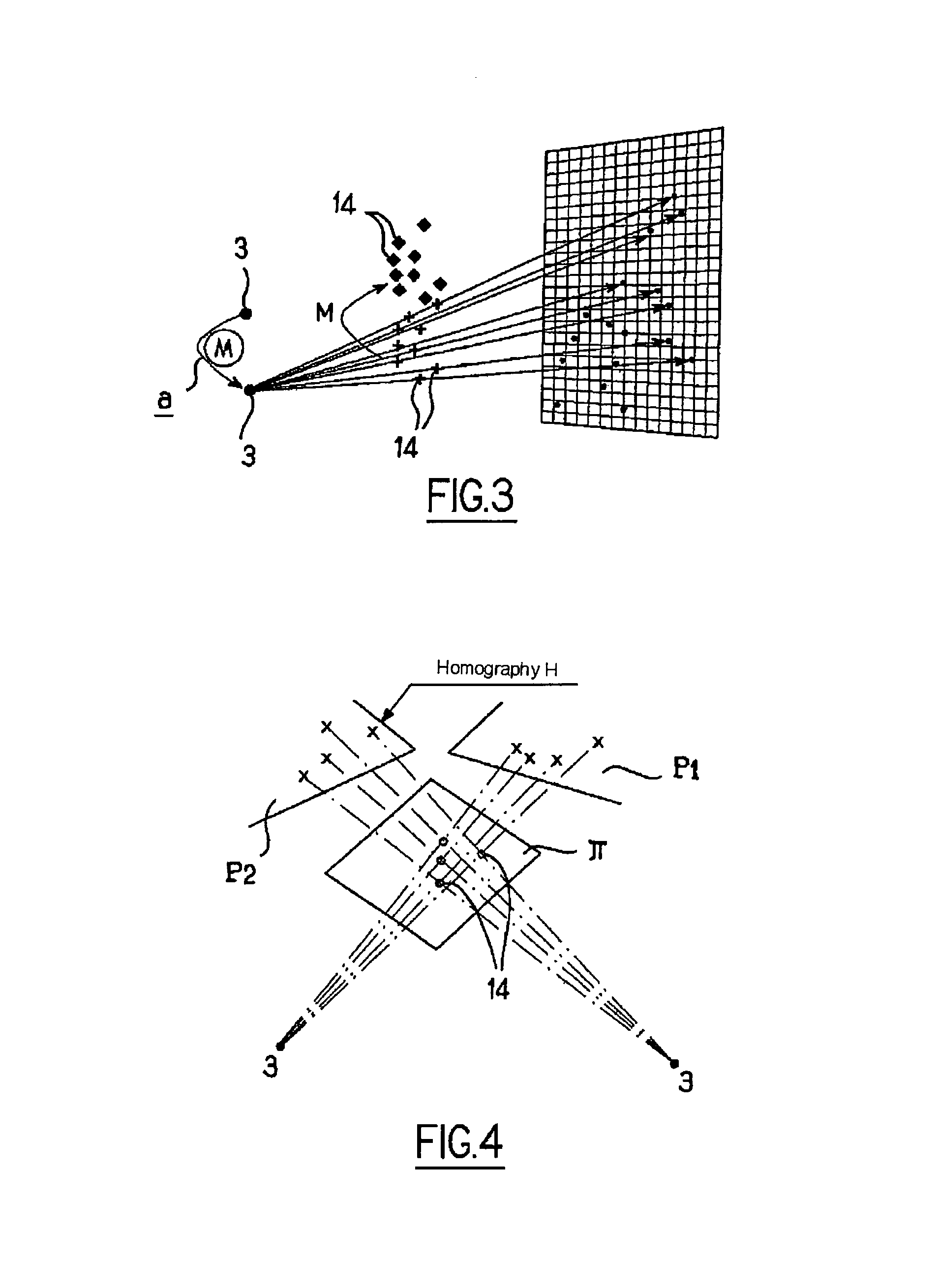 Method and apparatus for determining movement of an object in an imager