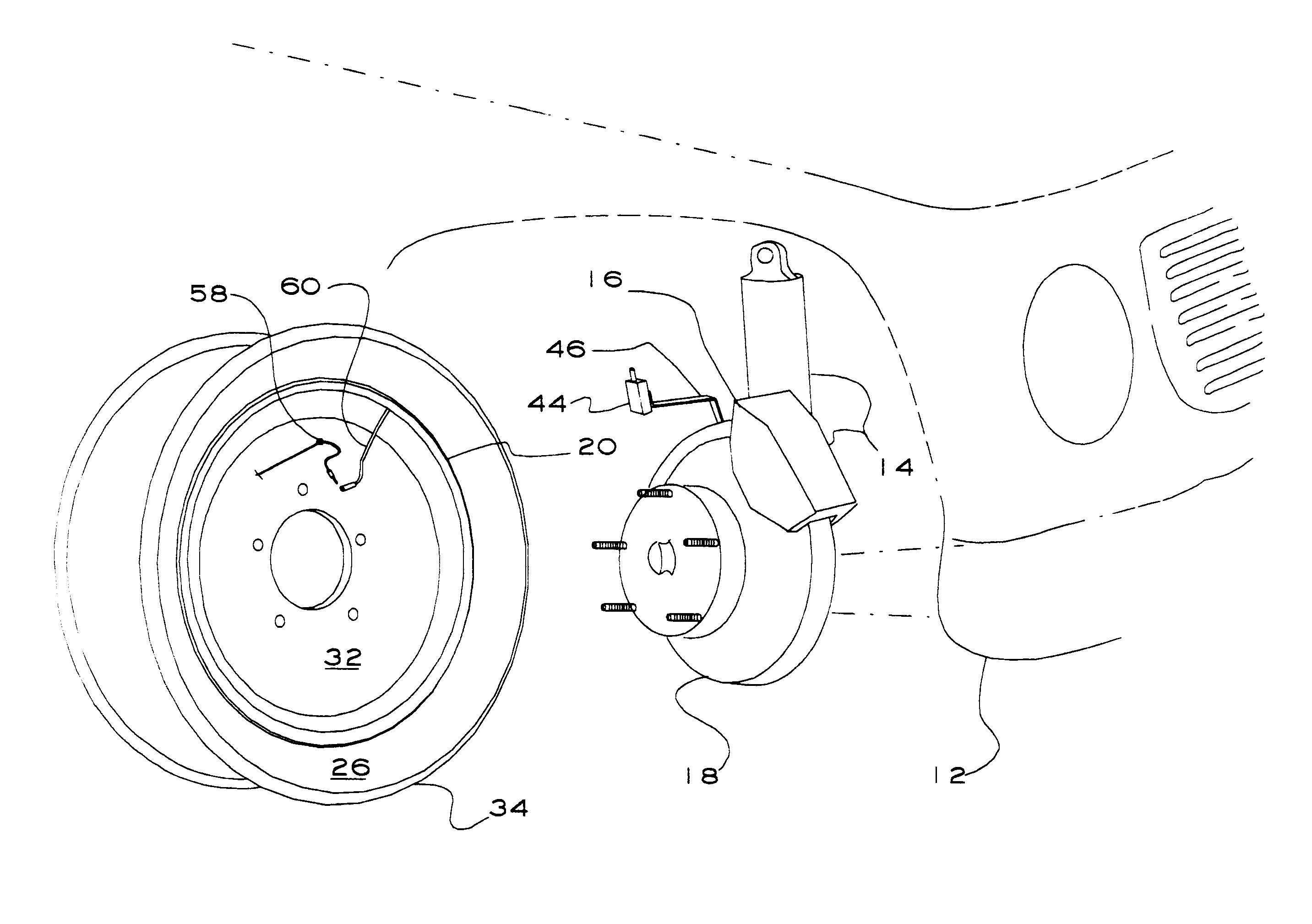 Wheel luminaire