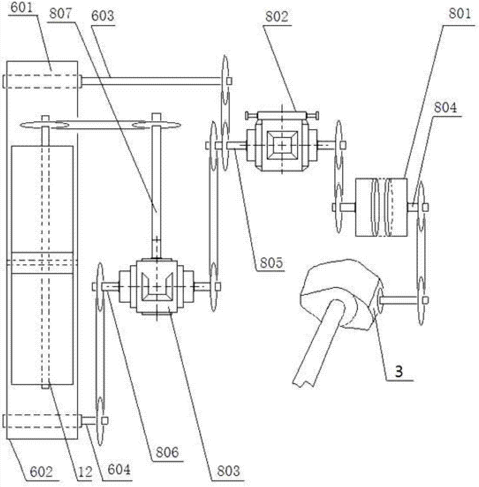 Single and double-side automatic variable switching fertilization equipment
