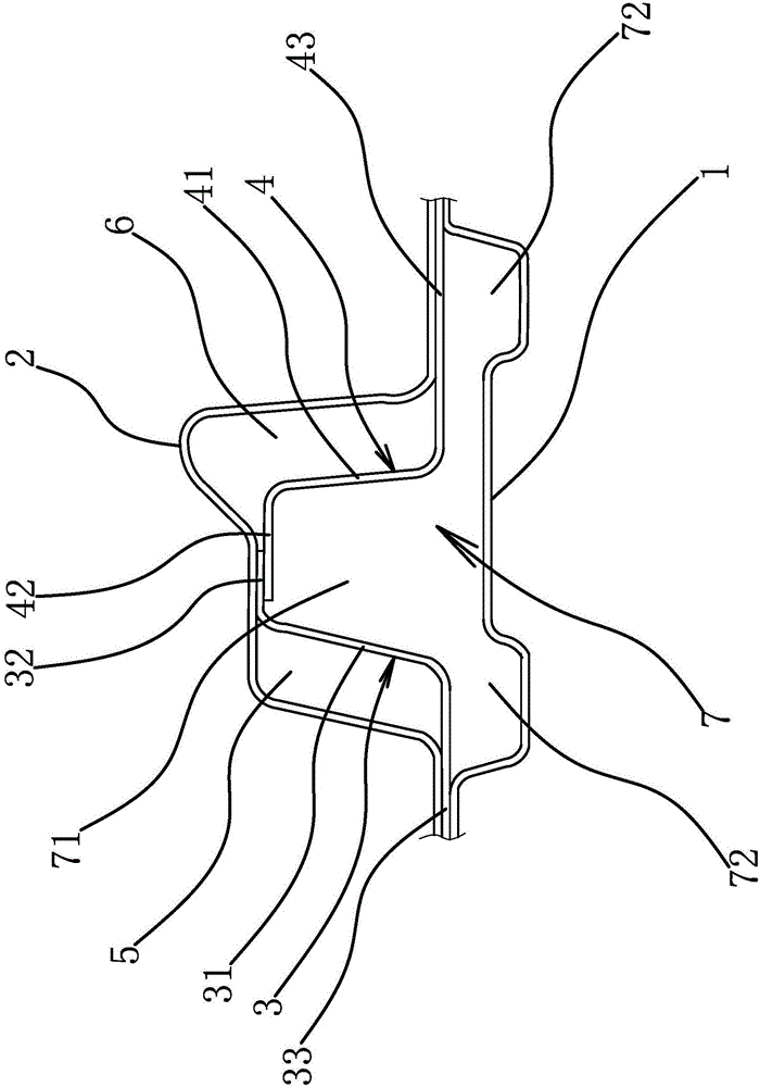 Reinforcing structure of automobile B pillar