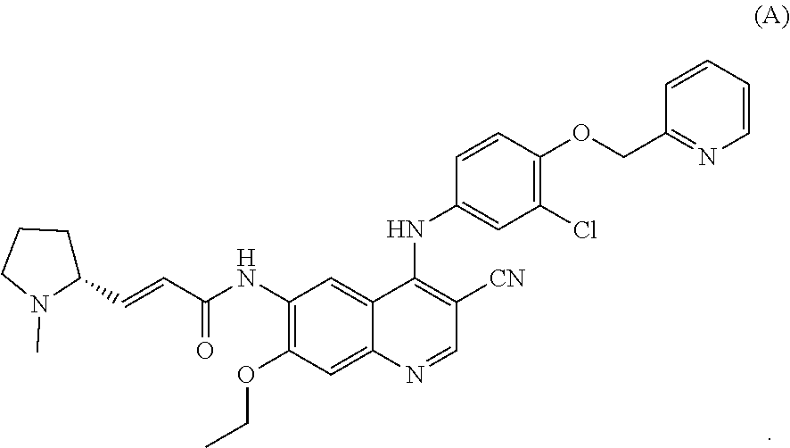 Uses of egfr/her2 inhibitor combined with pyrimidine-type Anti-metabolic drug