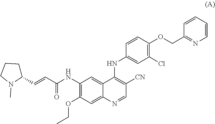 Uses of egfr/her2 inhibitor combined with pyrimidine-type Anti-metabolic drug