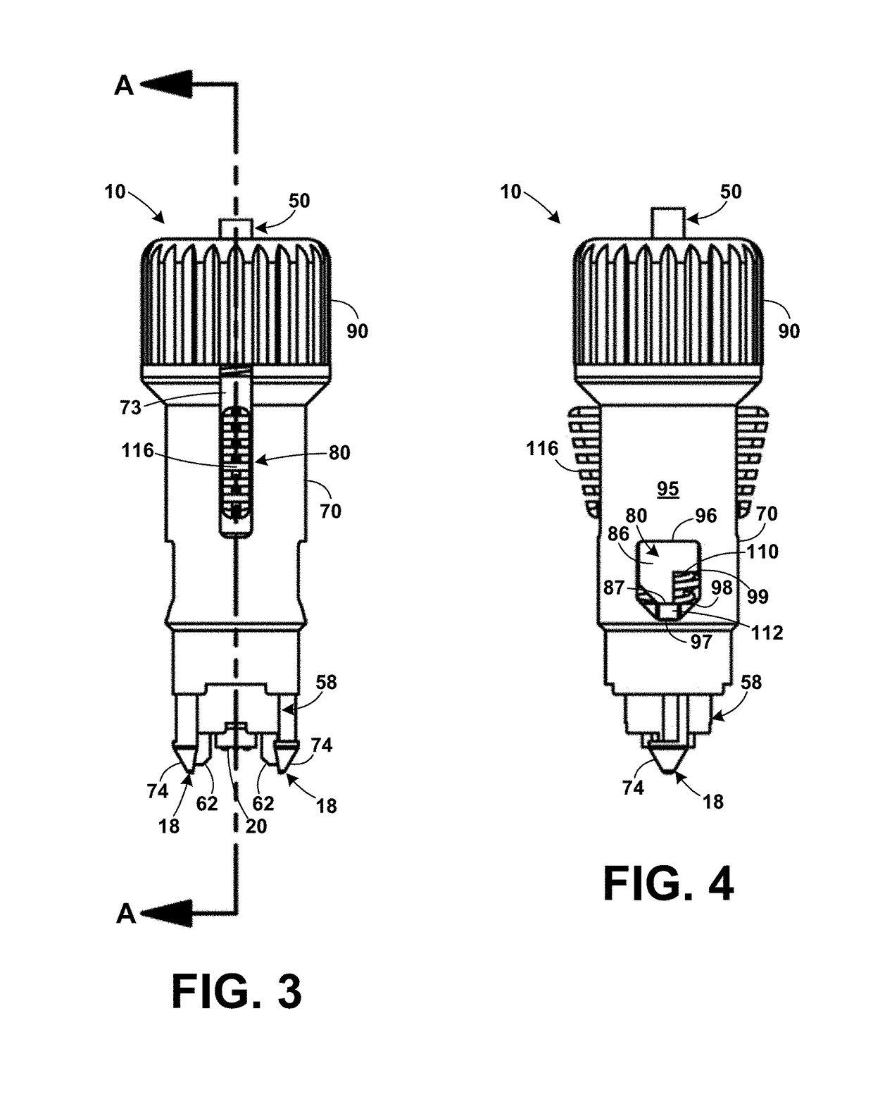 Connector assembly for attaching a cable to an electrical device