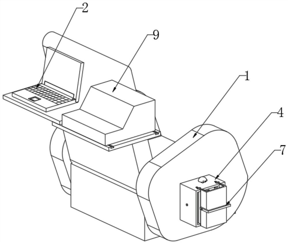 Magnetic stimulation therapeutic apparatus with printing function