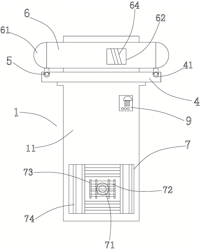 Air conditioner with rotating air outlet and capable of killing mosquitoes