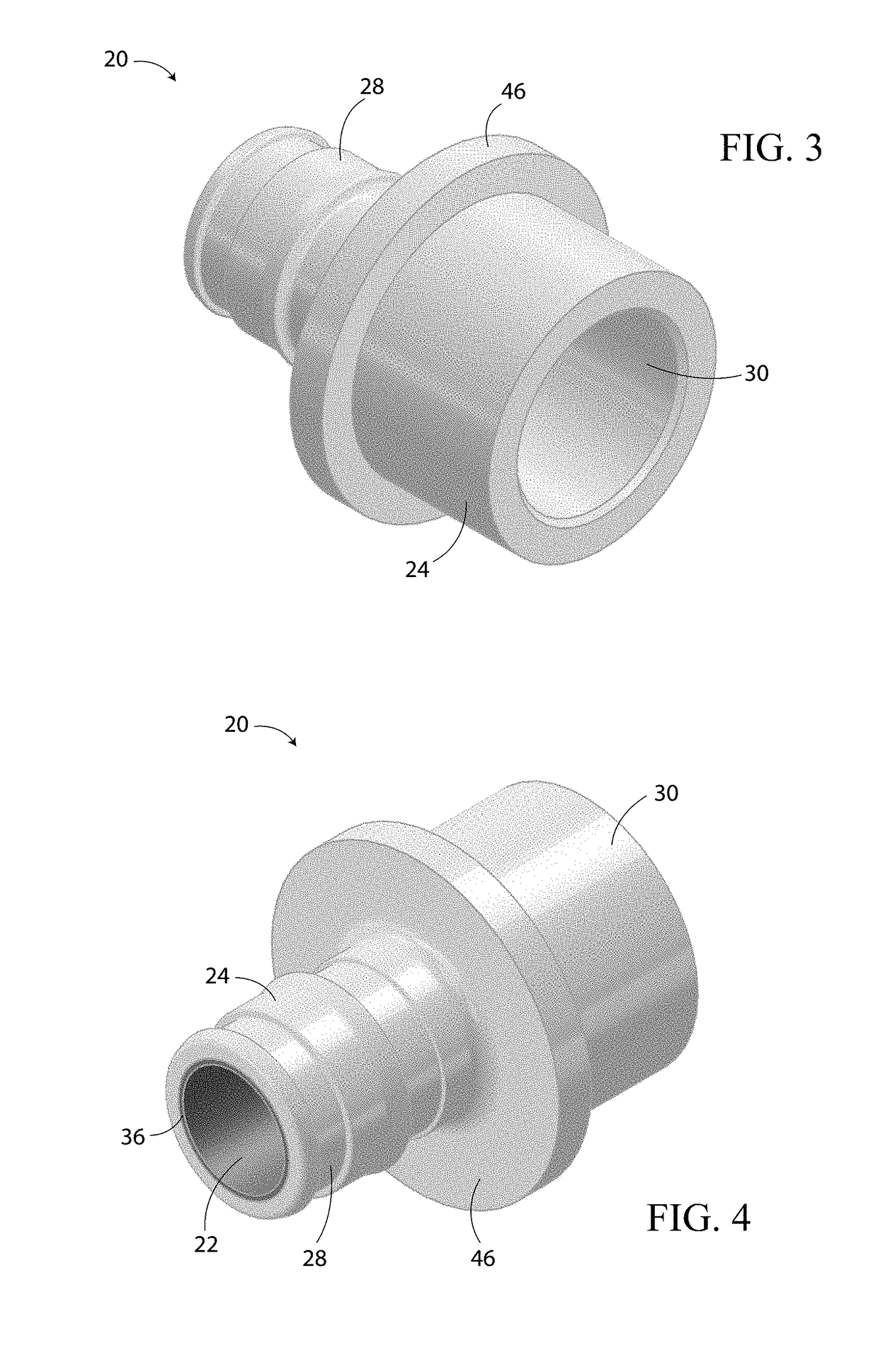 Fitting and Method of Manufacturing a Fitting for Attaching Flexible Tube to Rigid Tube