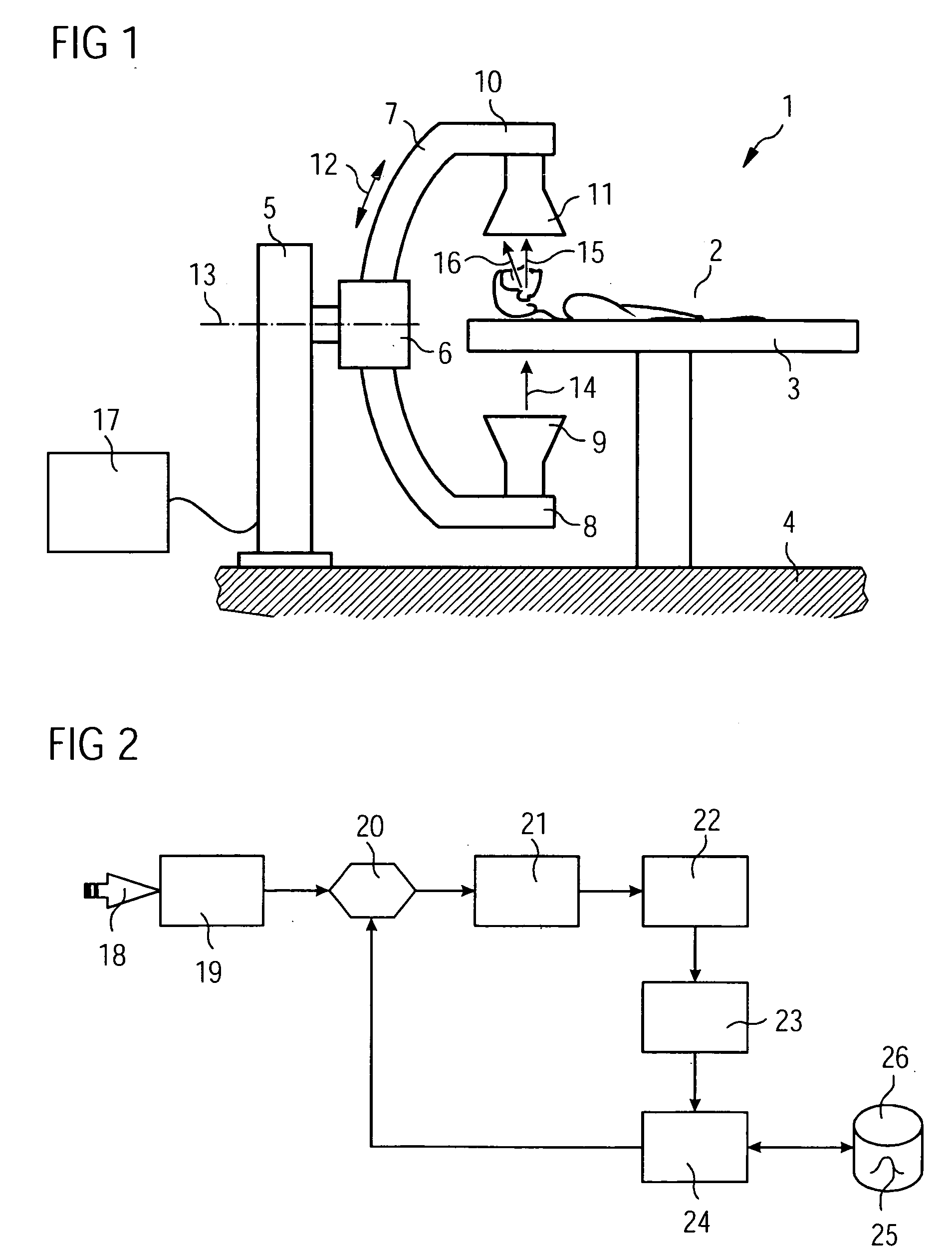 Device and method for x-ray scatter correction in computer tomography