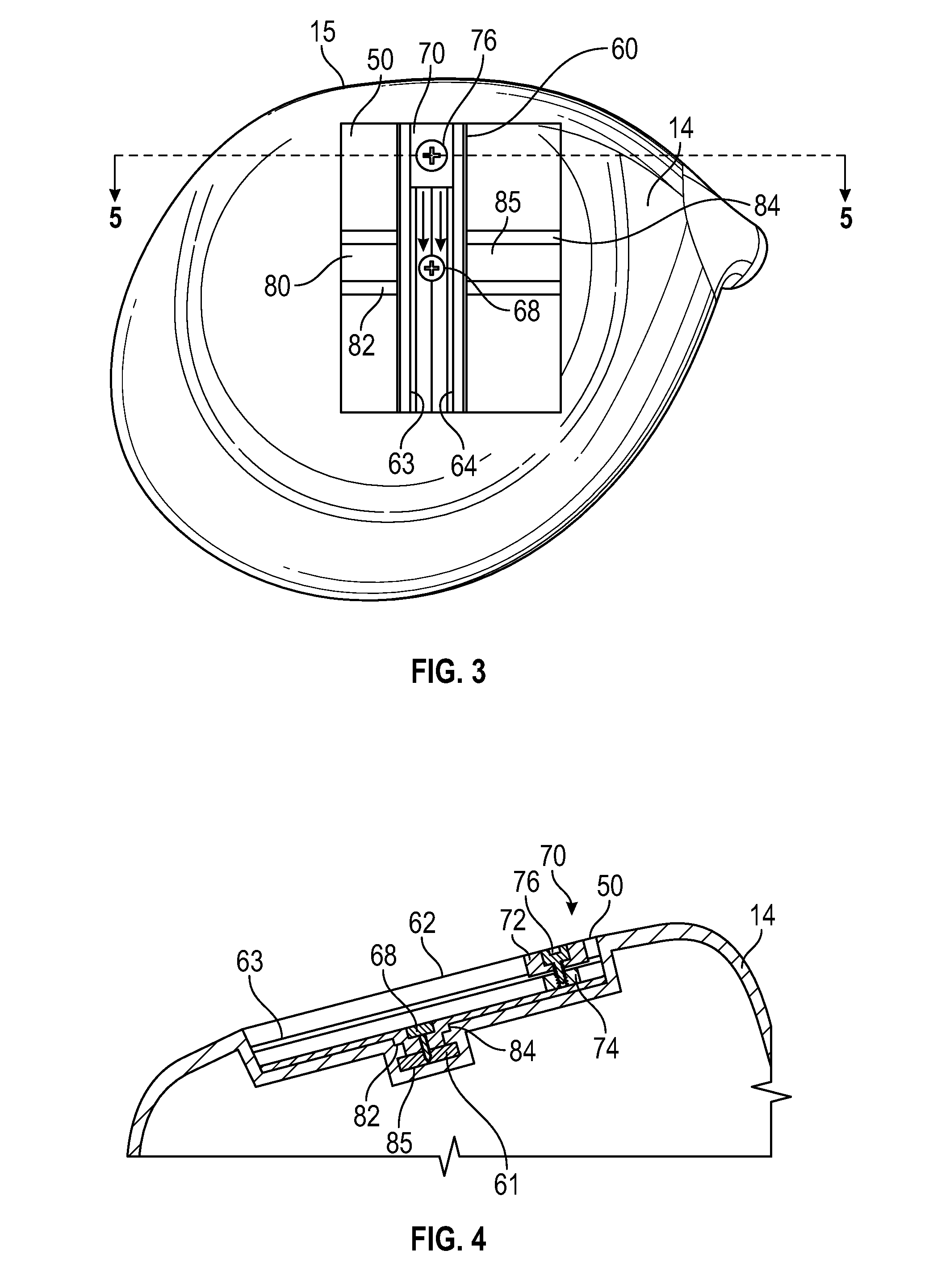 Golf Club Head With Adjustable Center of Gravity