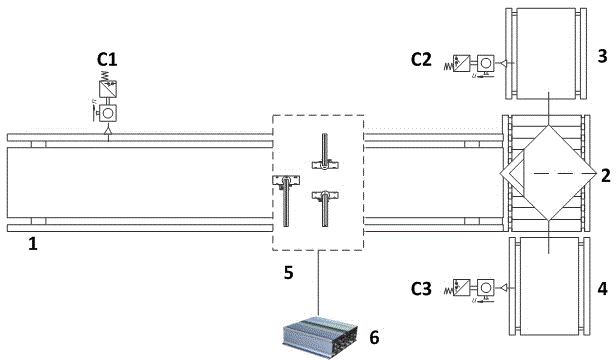 Product recycling system and online detection method based on full-angle two-dimensional code