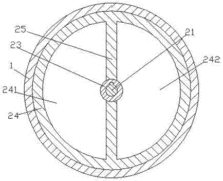 Uniform stirring apparatus for decoration materials