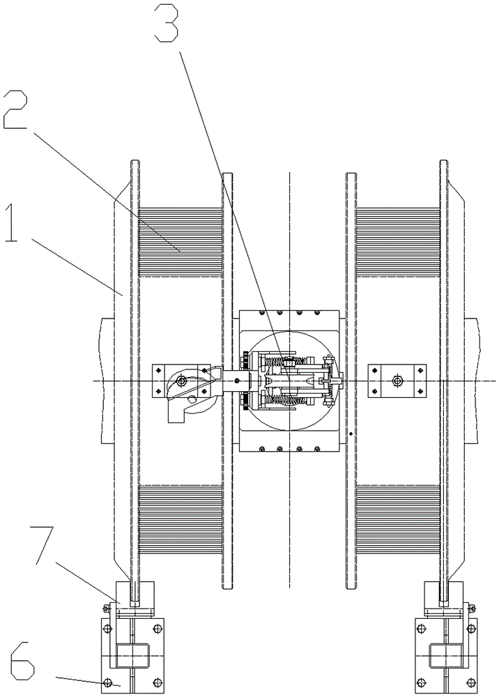 Tension detection control device for center-based stranding machine