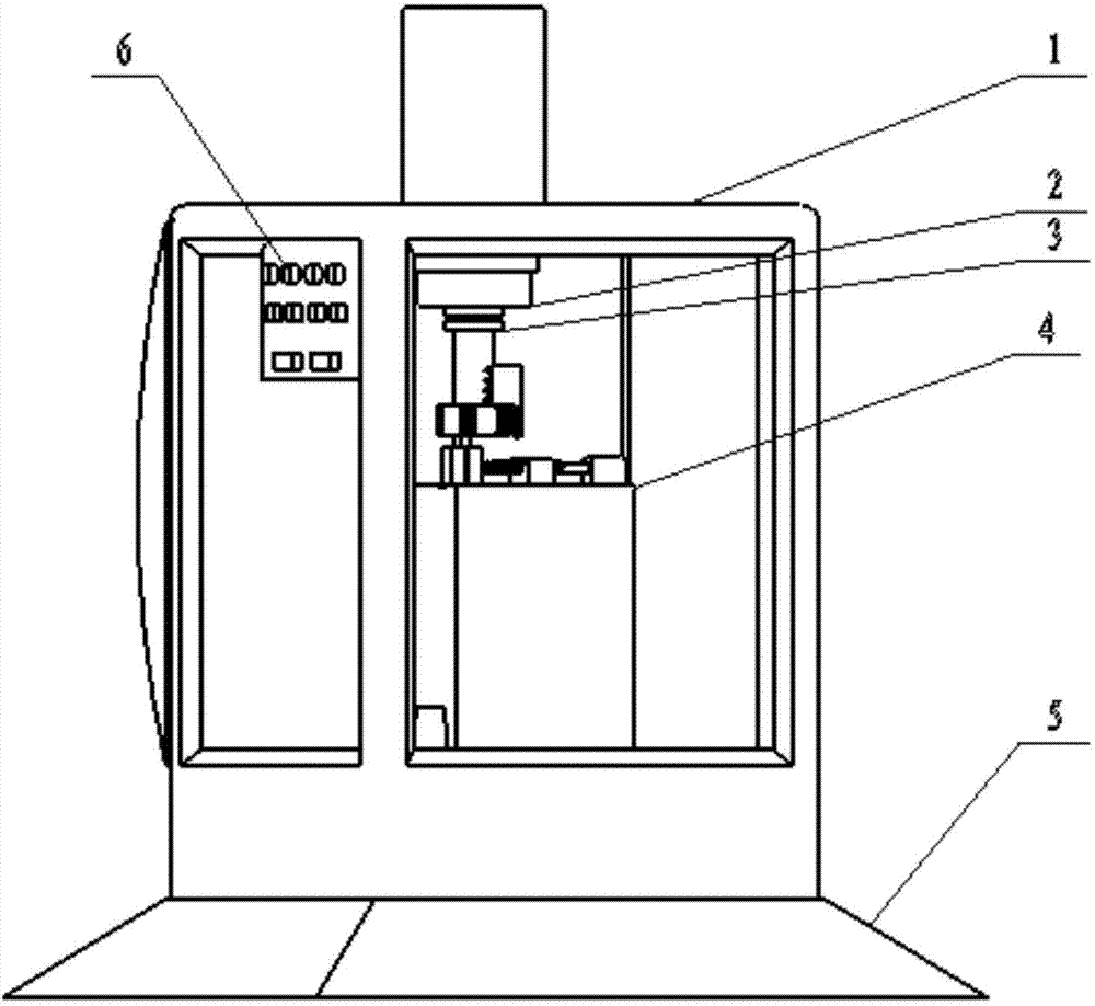 End face deformation measuring device for face milling cutter based on dual-pulse laser