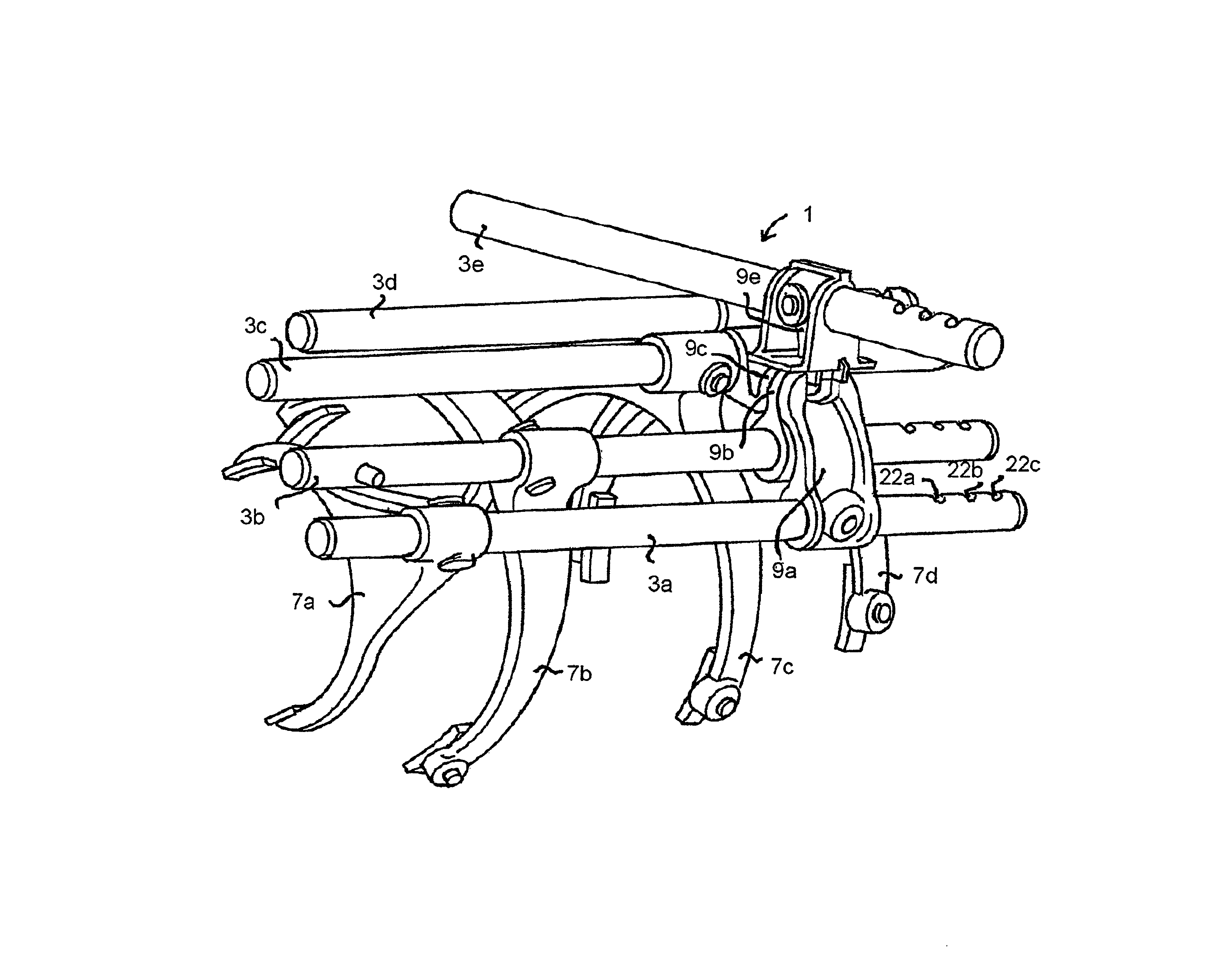 Gear change arrangement and a gearbox