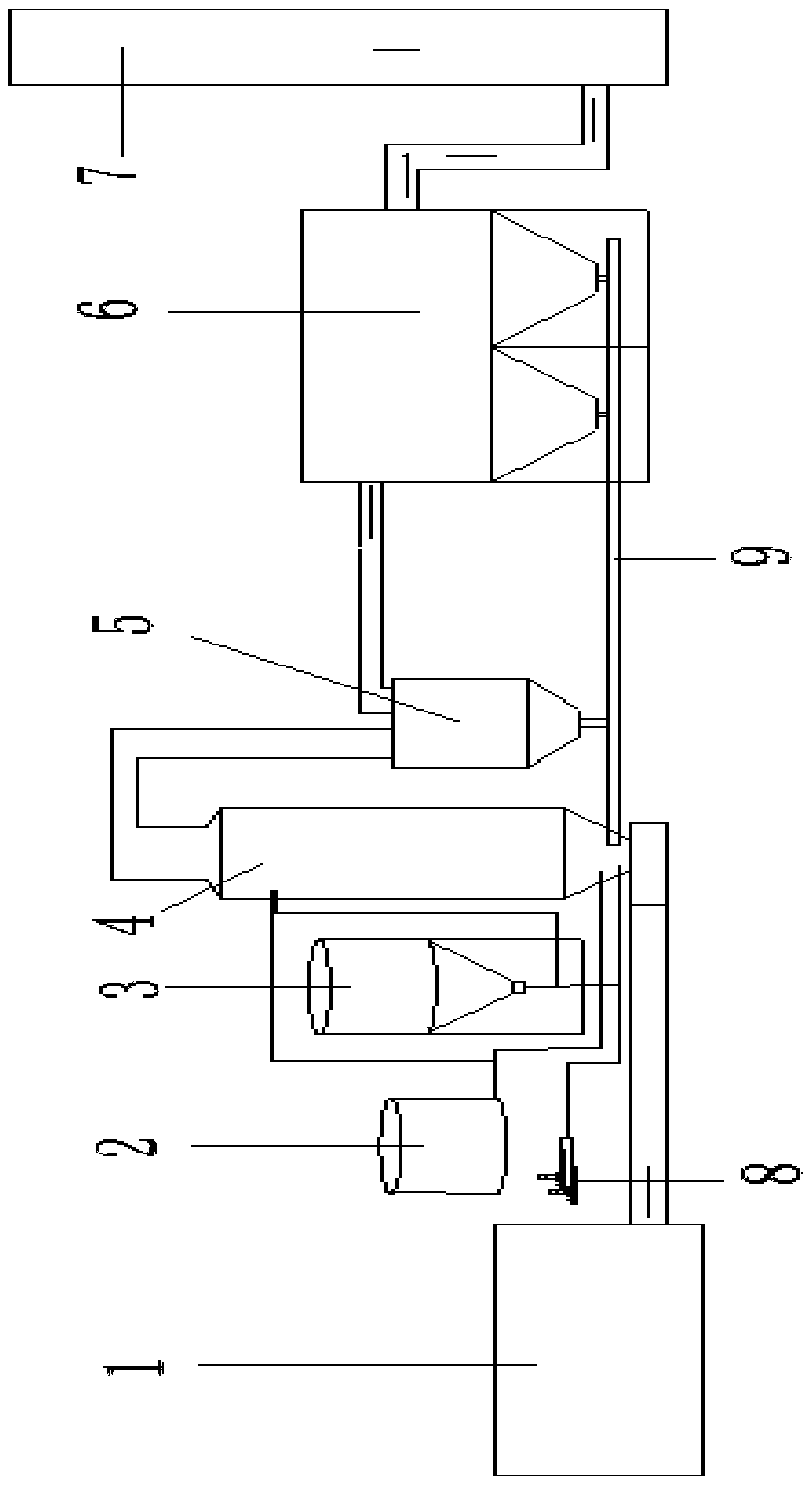 Semi-dry flue gas desulfurization device