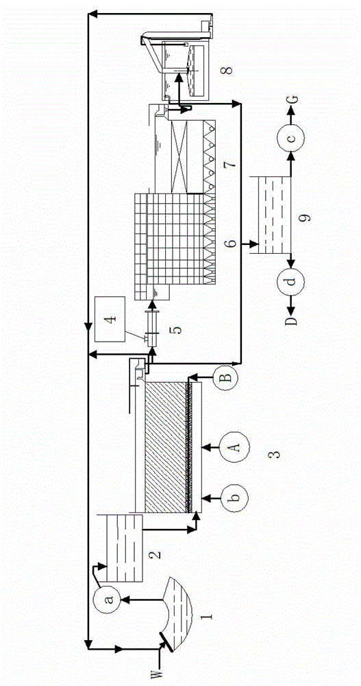 Downhole treatment and reuse device and method for mine water