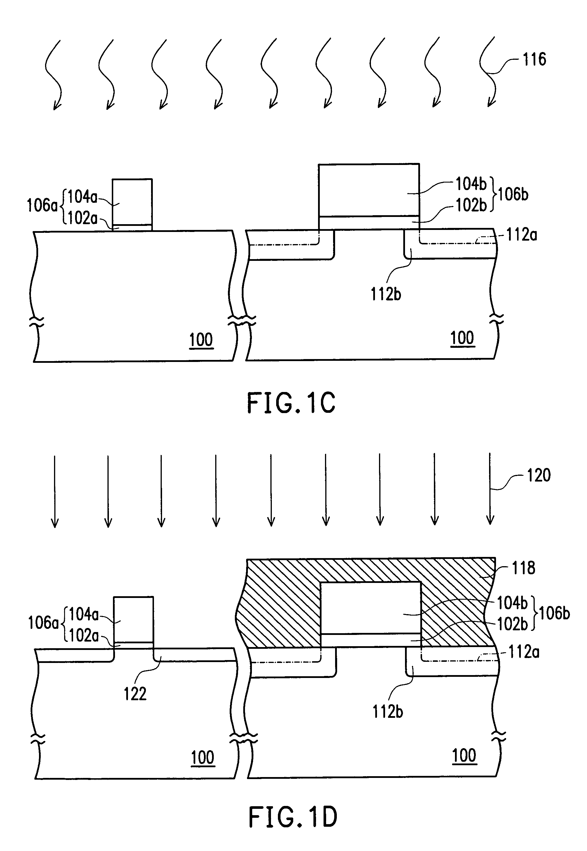 Method of fabricating complementary metal-oxide-semiconductor transistor and metal-oxide-semiconductor transistor