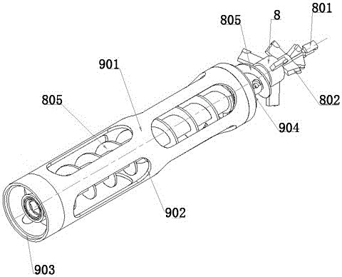 Drilling equipment for large-aperture drilling construction in coal seams