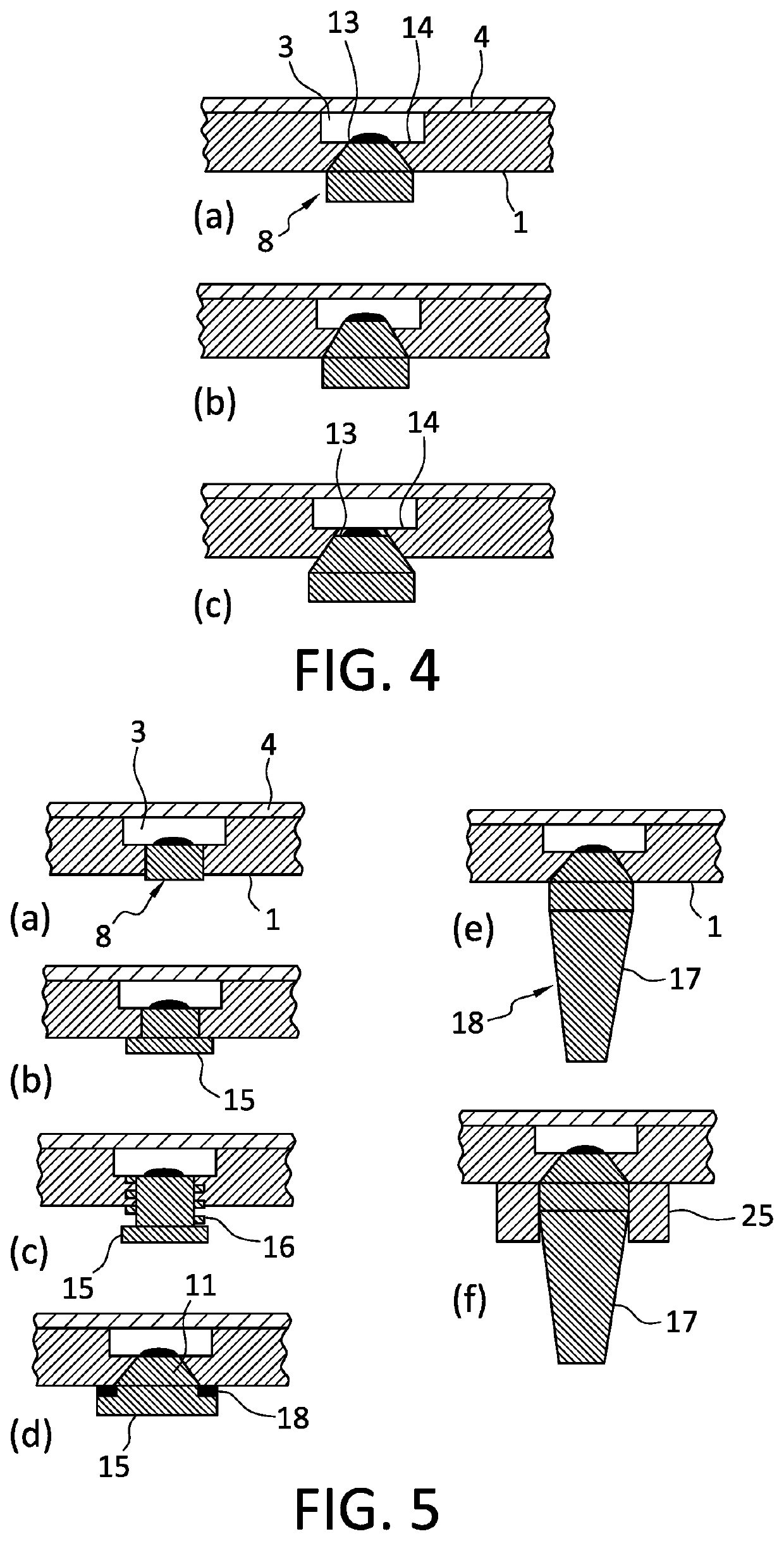 Carrier element for introducing a dry substance into a flow cell
