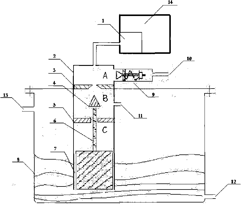 Salinity meter with suction pump protecting device