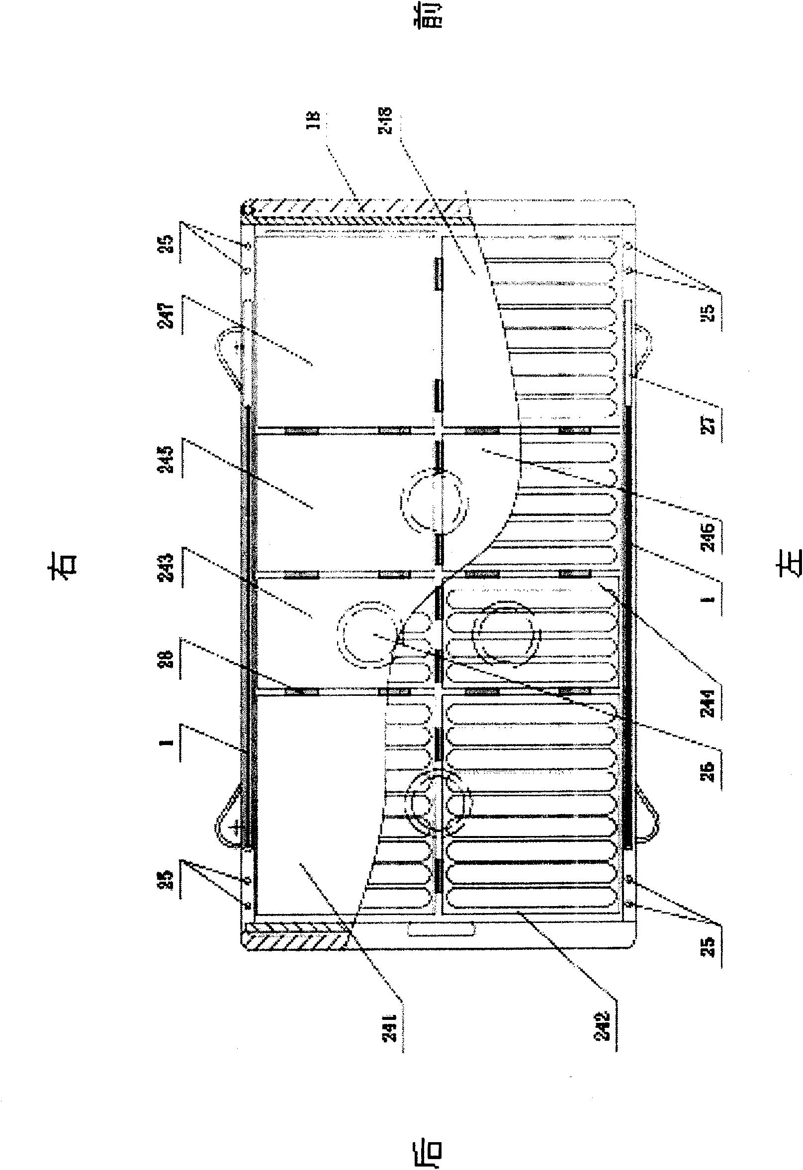 Nursing bed capable of electronic self controlled turn over, and automatic turn over method