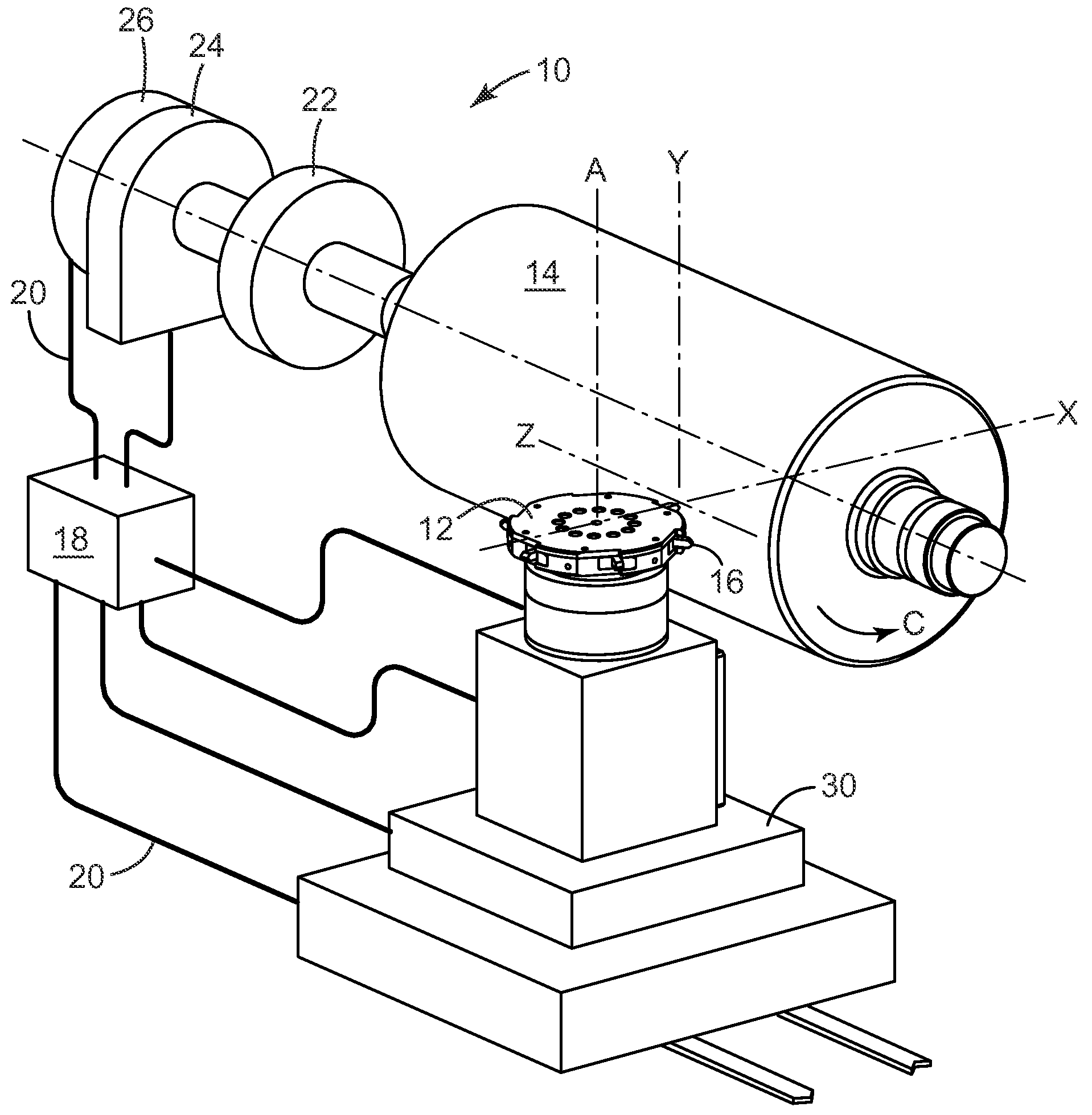 Fly-cutting head, system and method, and tooling and sheeting produced therewith