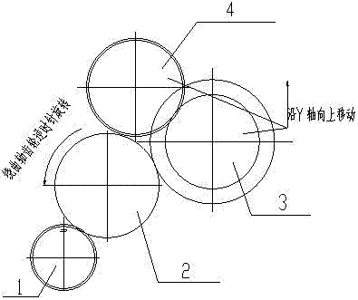 Novel transmission mechanism for single-cylinder engine