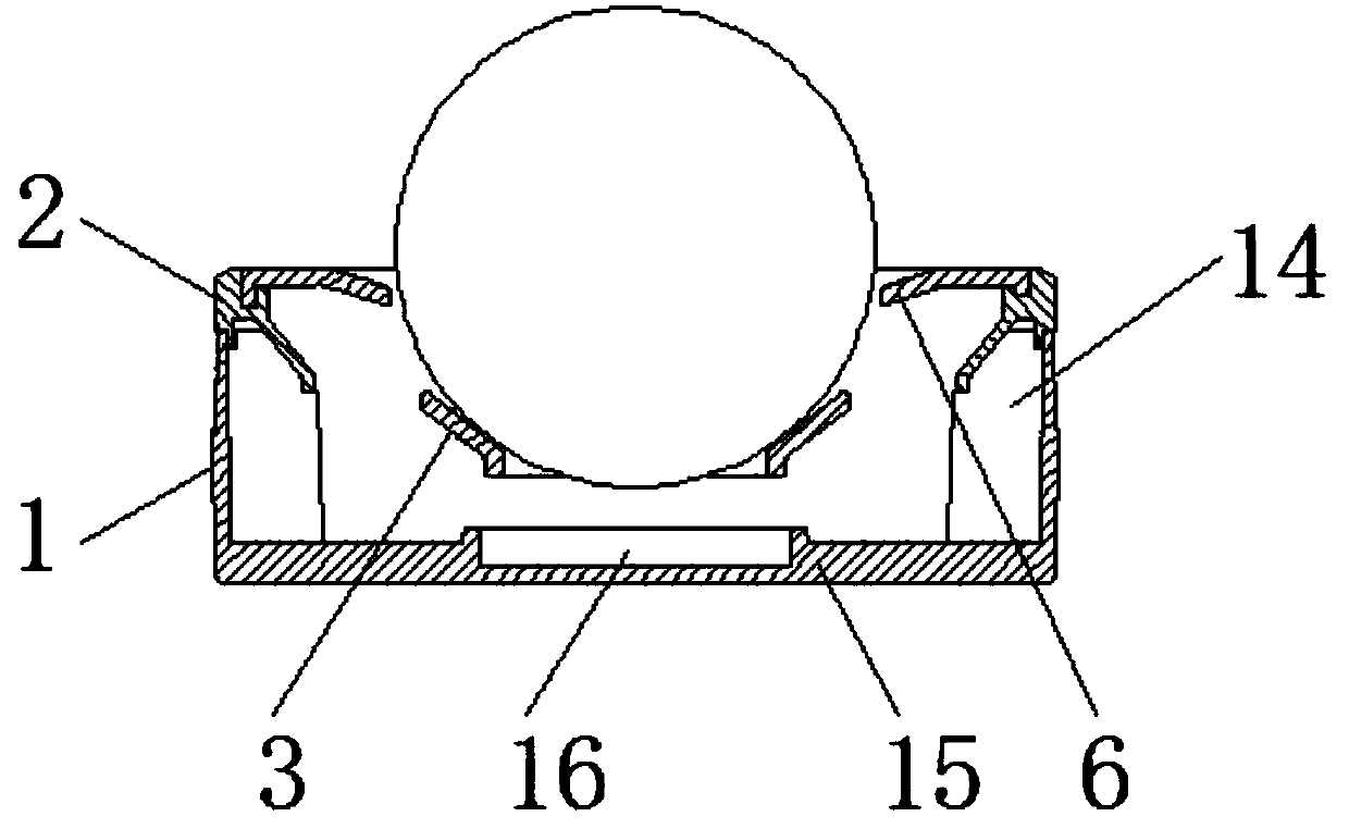 Self-adaptive flexible fruit conveying fruit cup