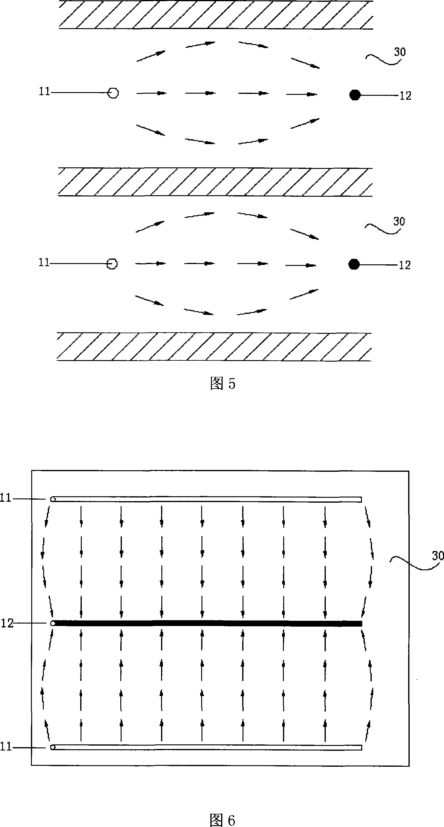 Method for horizontal well mixed gas displacing coal-bed gas