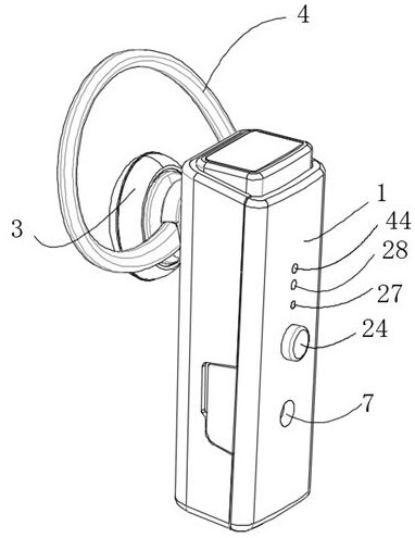 Portable ear pressure automatic adjustment device