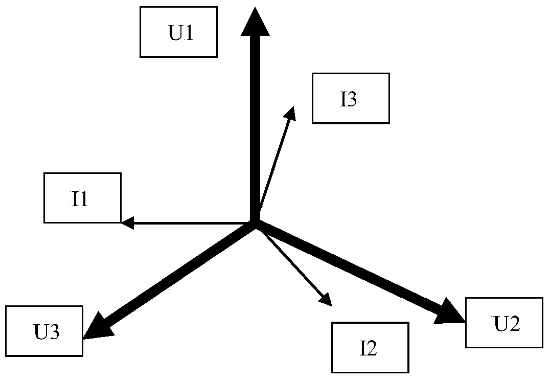 Method for generating wiring phasor diagram by using inner data of intelligent ammeter