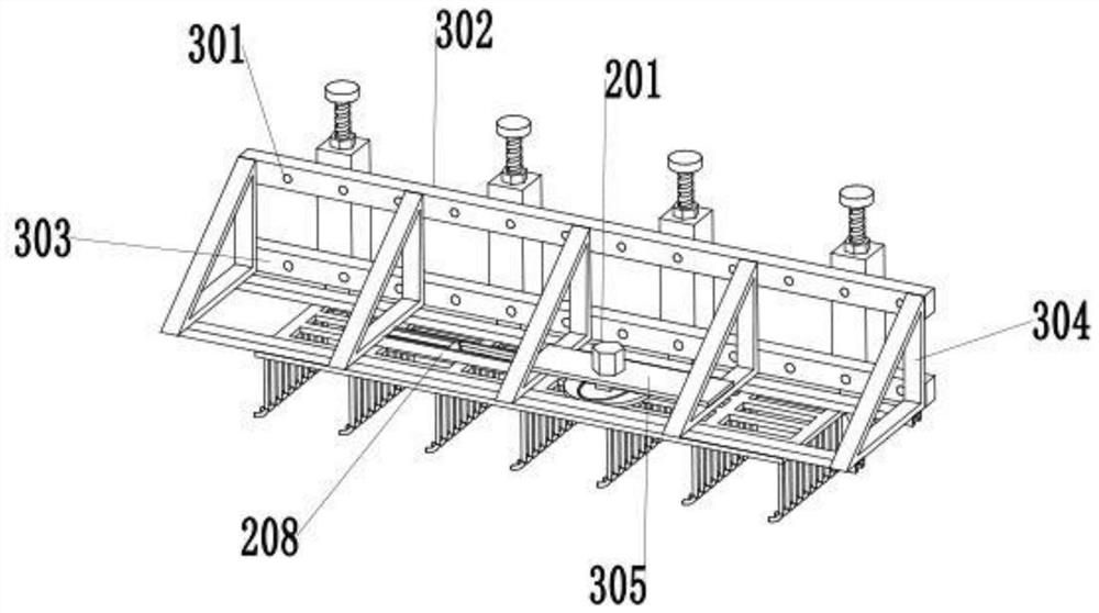 A soil loosening device for soybean cultivation